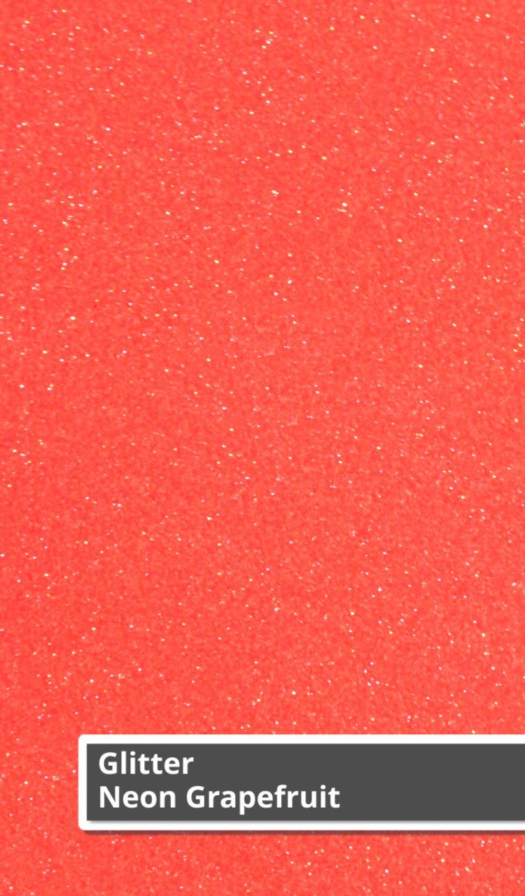 Siser Glitter Neon (Grapefruit)