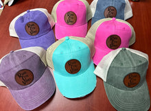 Leather Patched Hats or Sublimation Hats