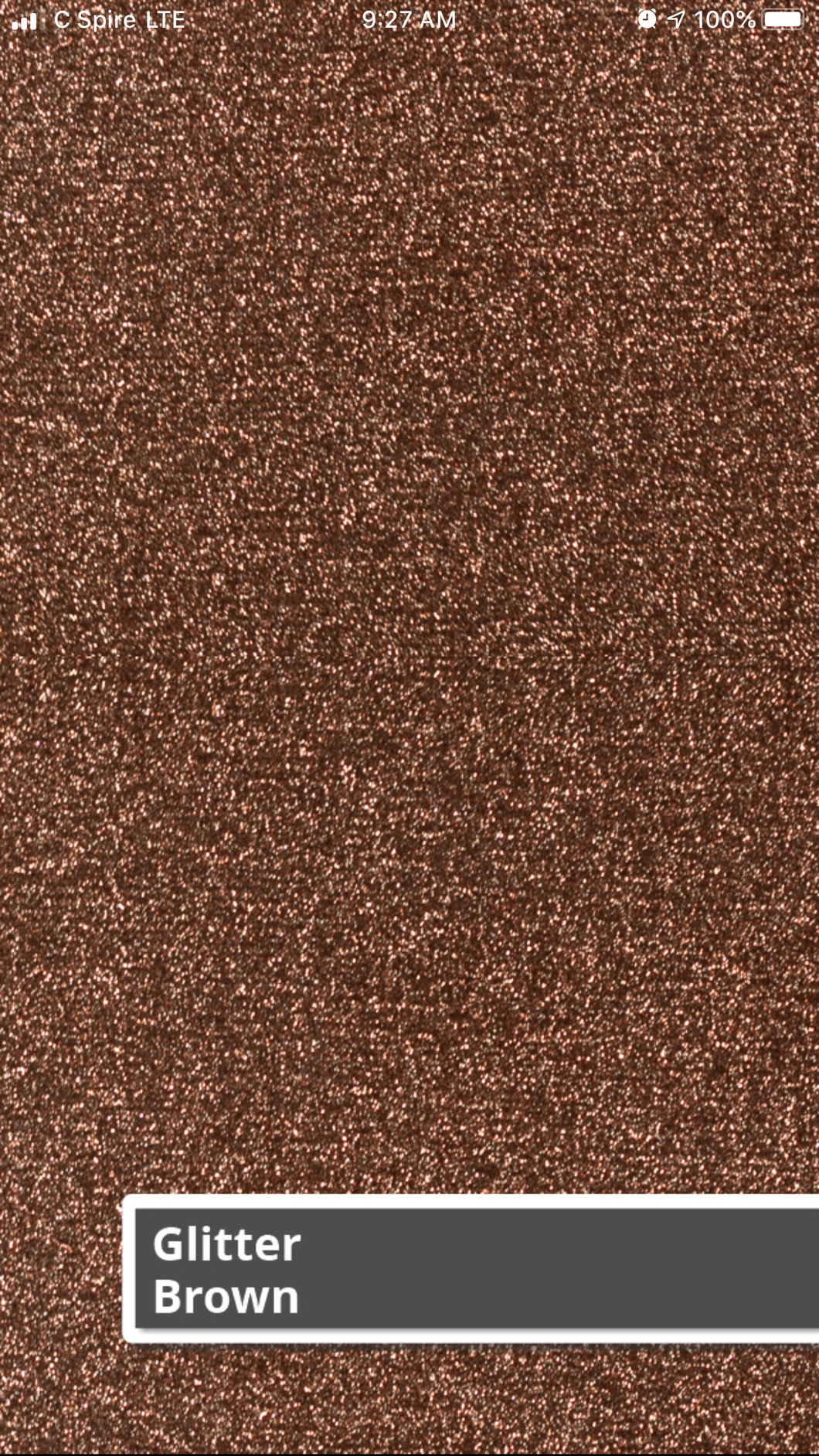 Siser Glitter (Brown)