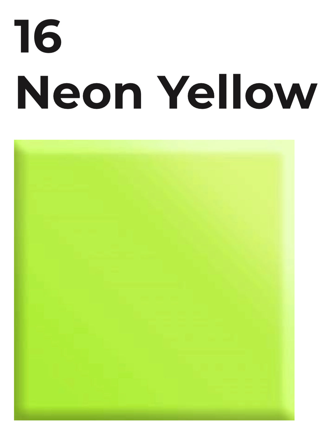 3D Puff HTV (Neon Yellow)