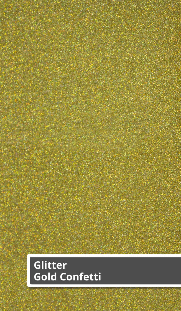 Siser Glitter (Gold Confetti)