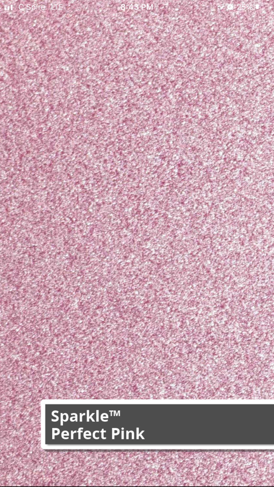 Siser Sparkle (Perfect Pink)