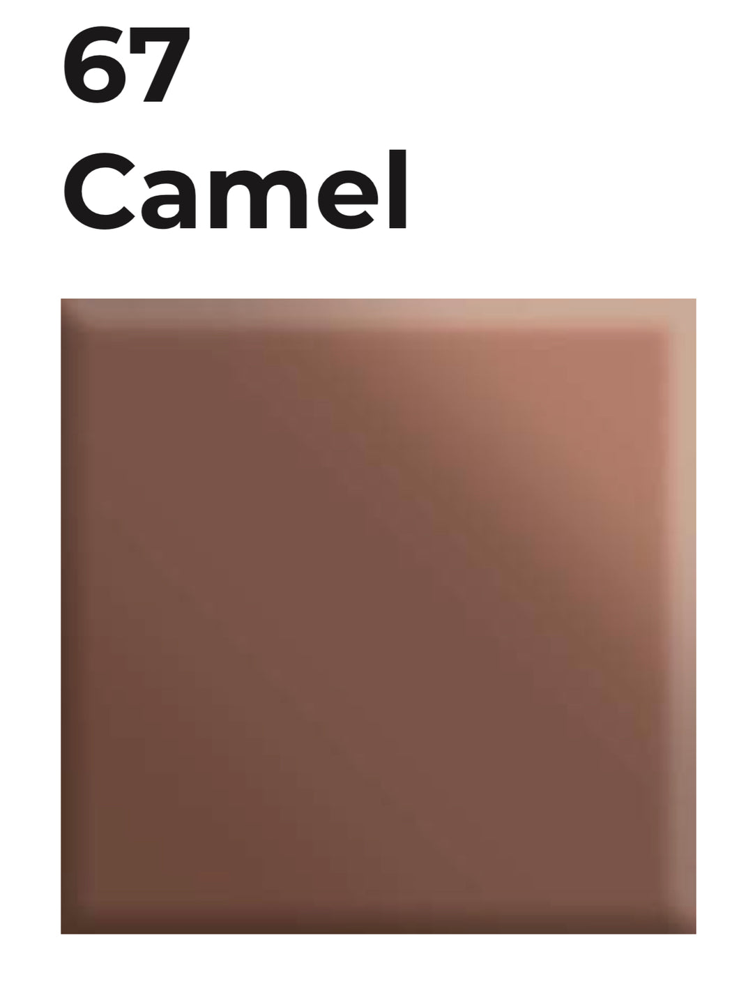 3D Puff HTV (Camel)